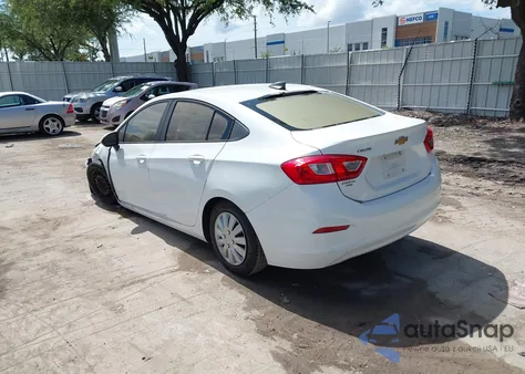 2017 Chevrolet Cruze Ls Auto из США, поврежденный, VIN 1G1BC5SM3H7202050